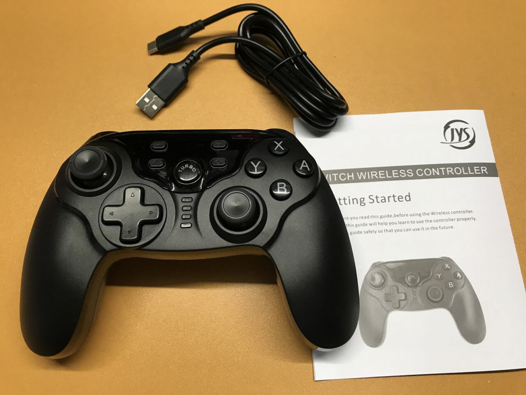 Nintendo Switch 安いのに高機能サードパーティ製jys Wireless Pro Game Controller レビュー しょたすてーしょん