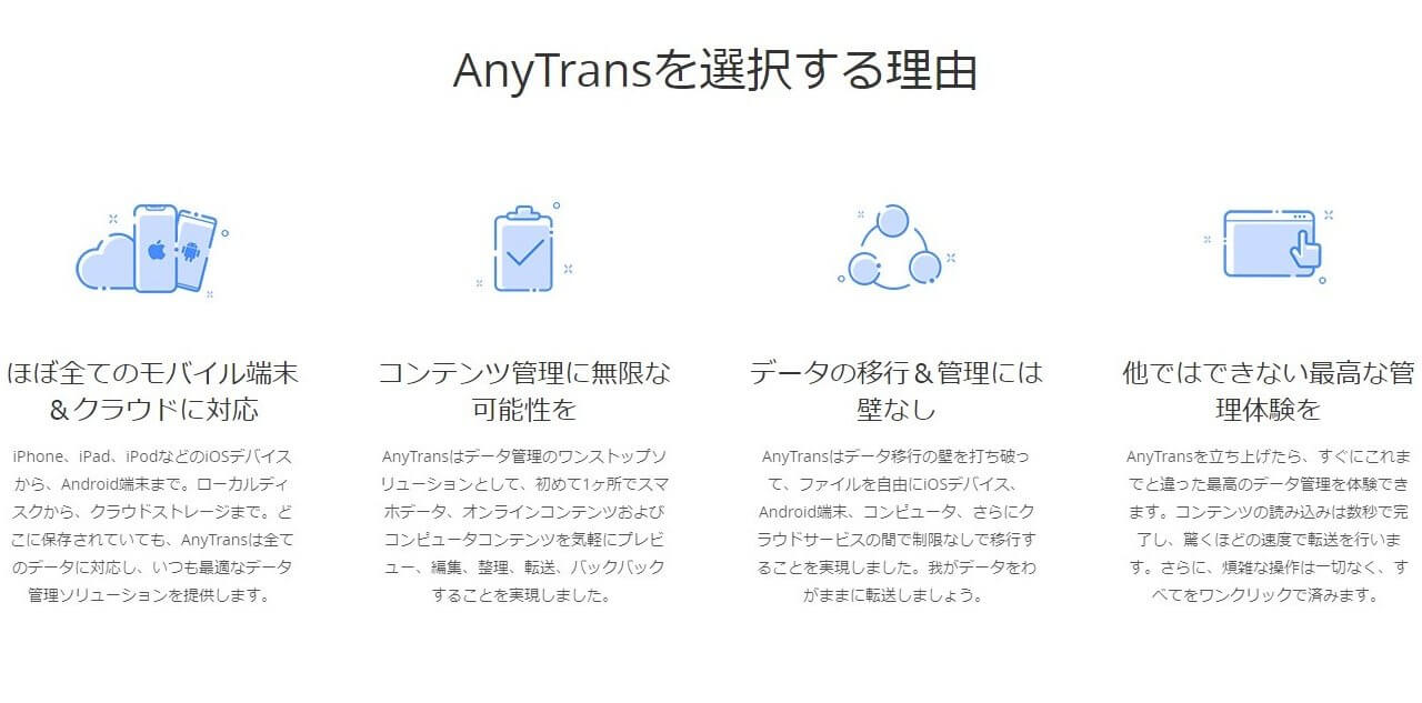 かゆいところに手が届く Iphoneのデータを一括管理できるanytrans使ってみた しょたすてーしょん